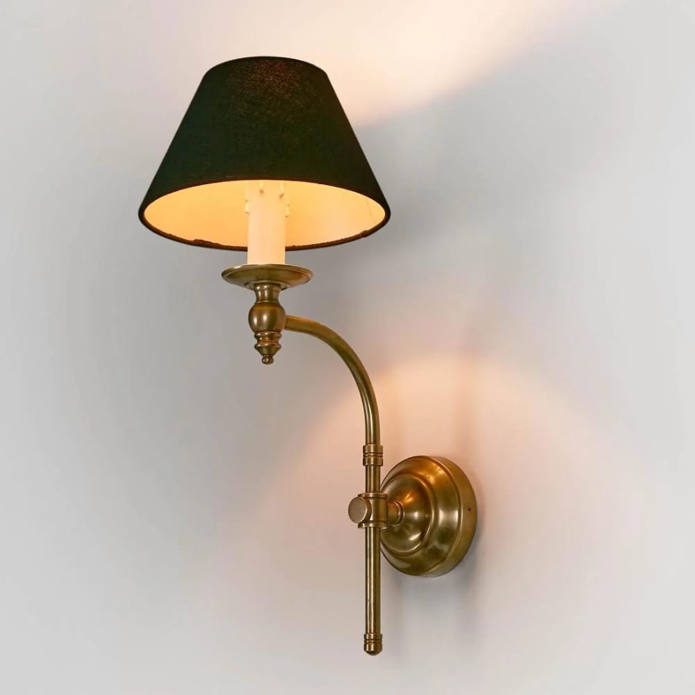 Interior Wall Light / Sconce Soho Curved Wall Sconce - Base Only