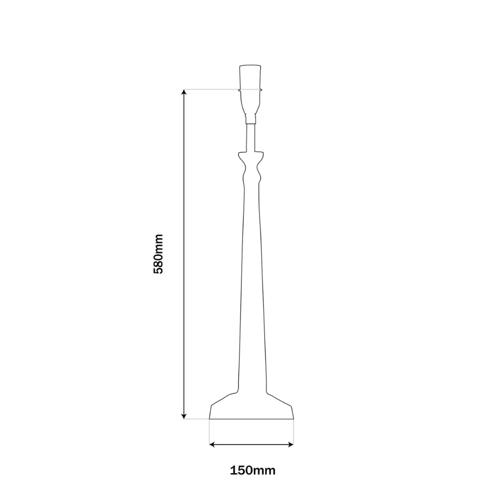 Table Lamps Soho Pyramid Lamp Base