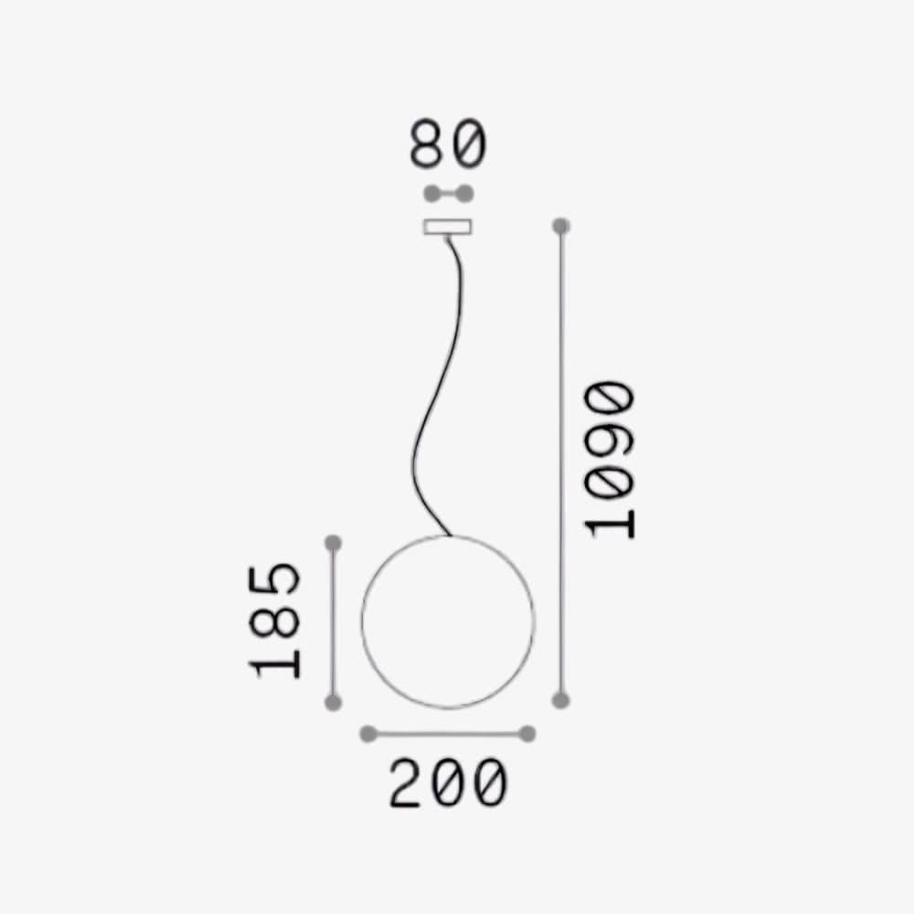 Exterior Pendant Sole SP1 D20 Pendant Light