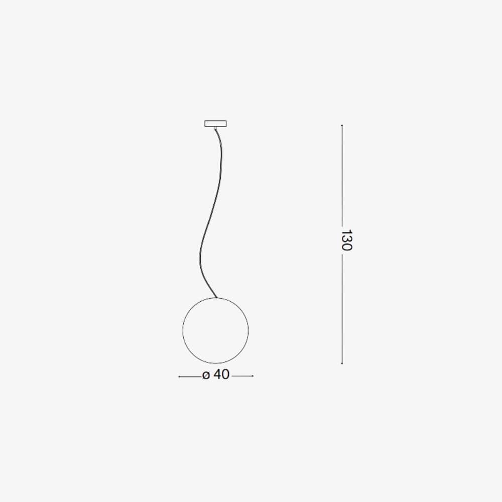 Exterior Pendant Sole SP1 D40 Pendant Light