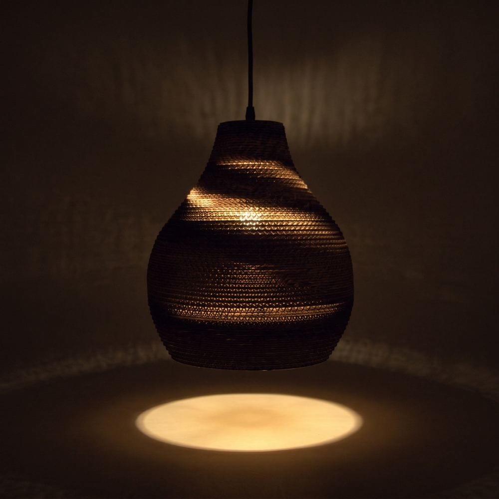 Interior Pendant Solis Recycled Cardboard Pendant Light Cone
