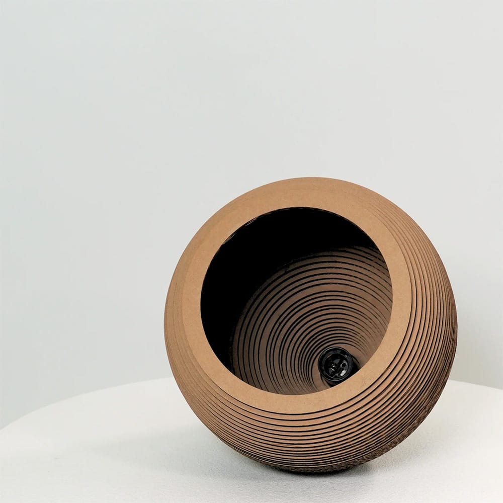 Interior Pendant Solis Recycled Cardboard Pendant Light Cylinder