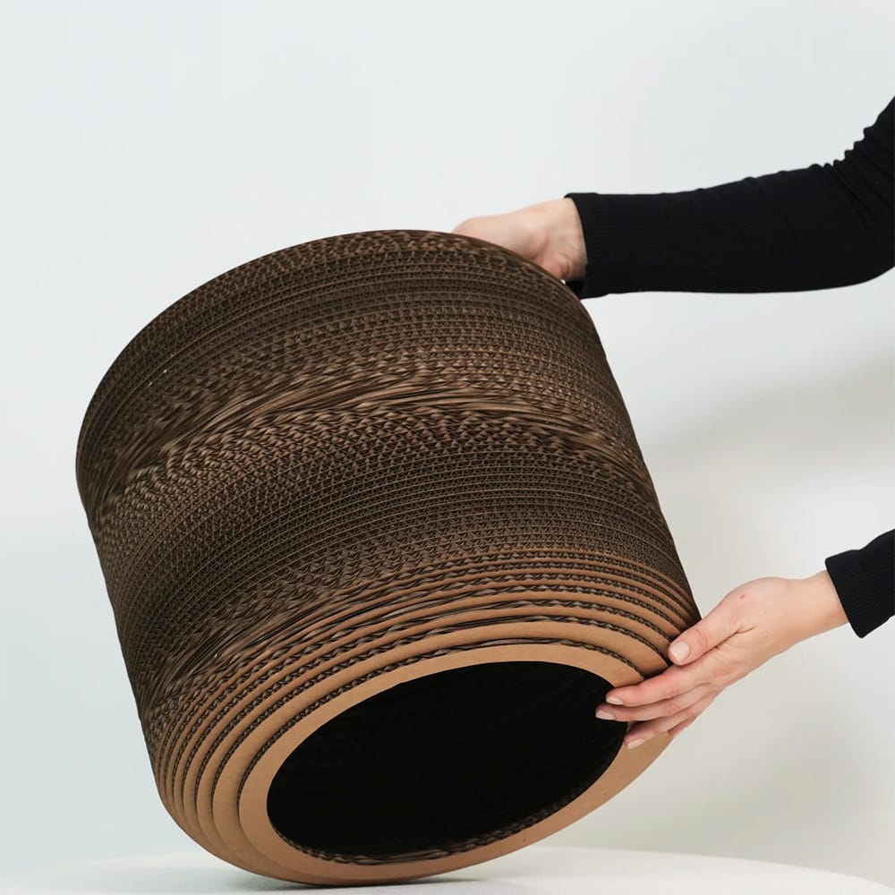 Interior Pendant Solis Recycled Cardboard Pendant Light Cylinder