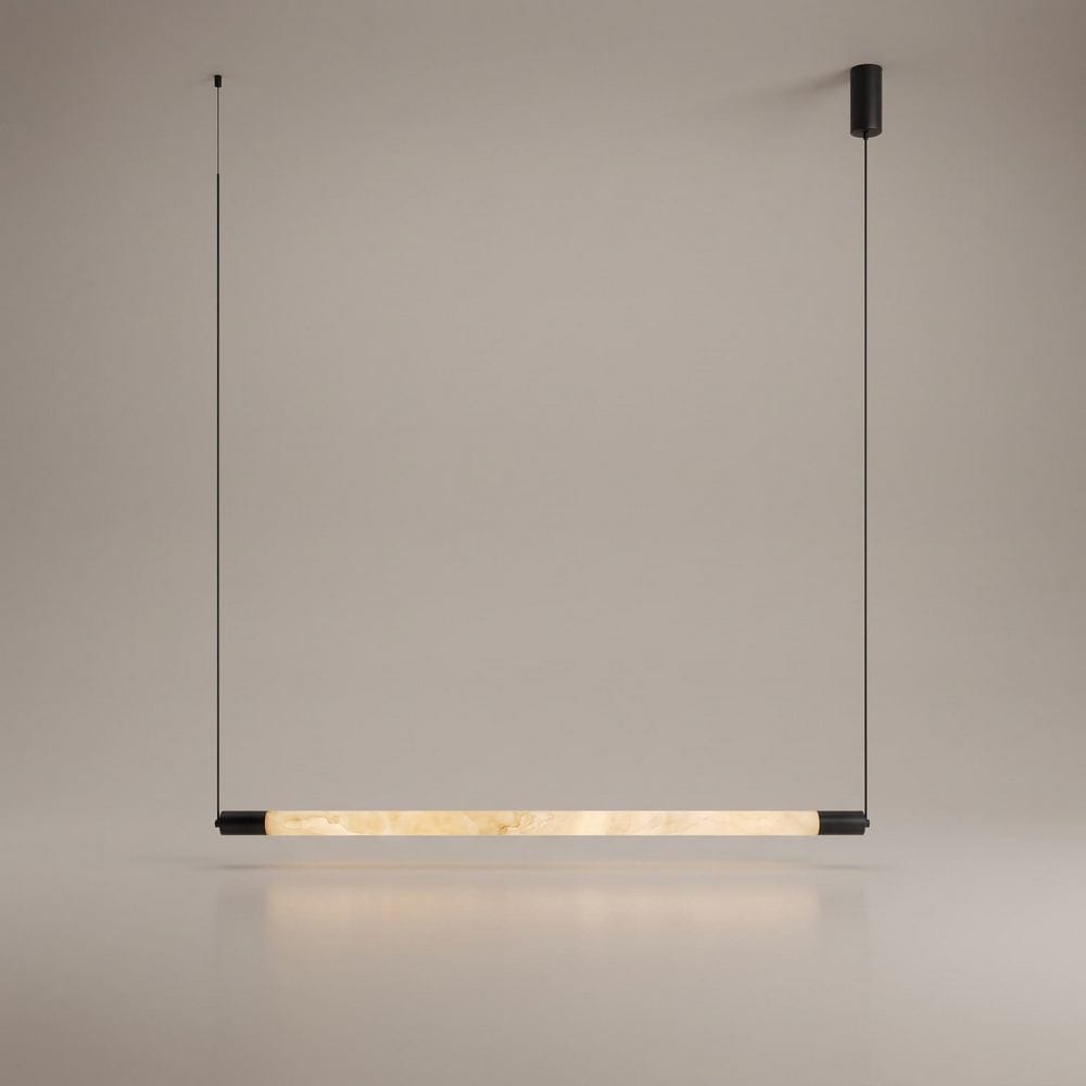 Linear Pendant Sora Alabaster Linear Pendant Light