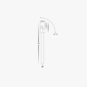 Spike Lights Spar Ø15mm Spike Light - 12V