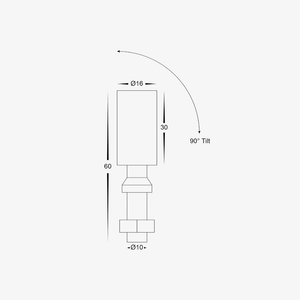 Spike Lights Spar Ø16mm Spike Light - 12V