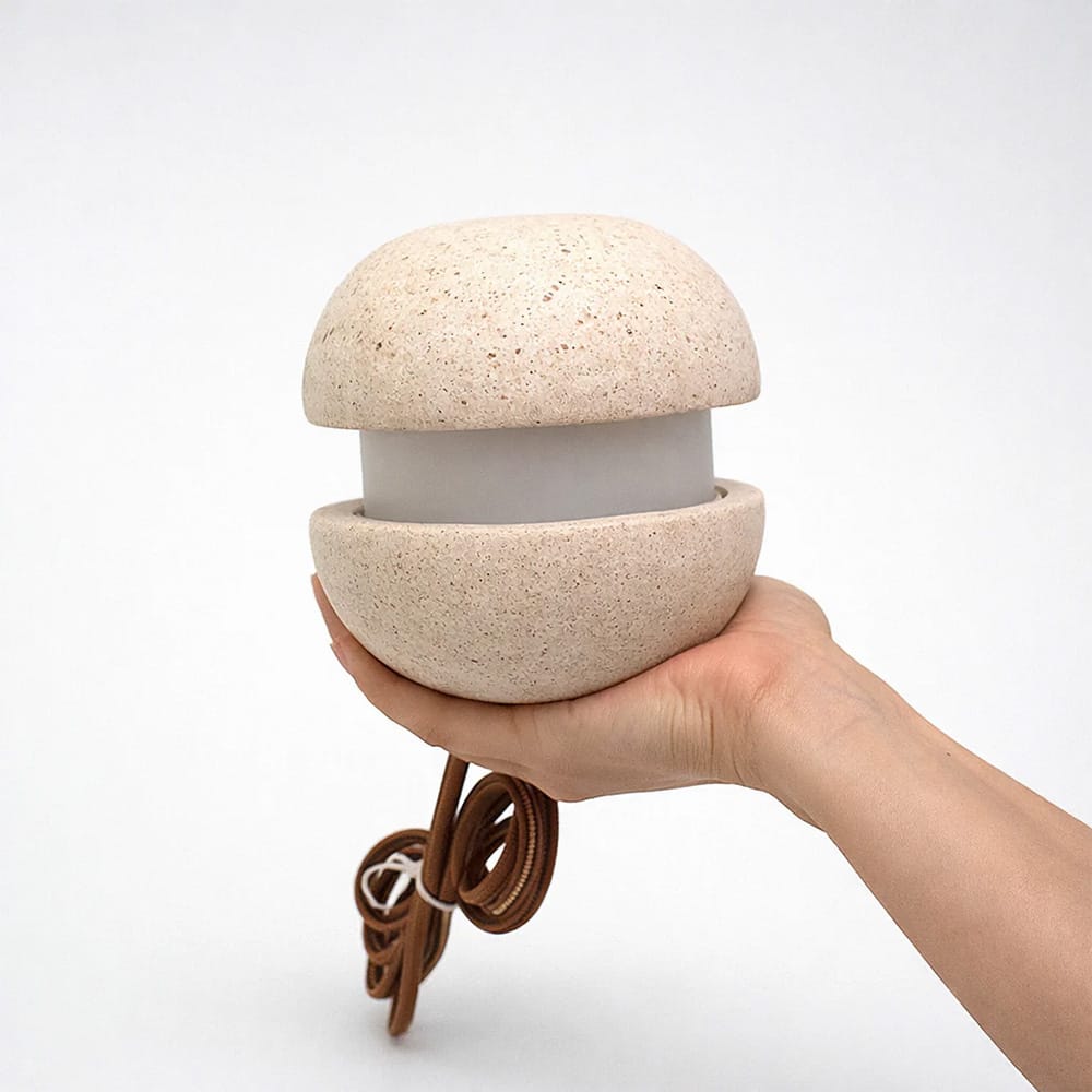 Interior Pendant Sphera Natural Stone Pendant Light