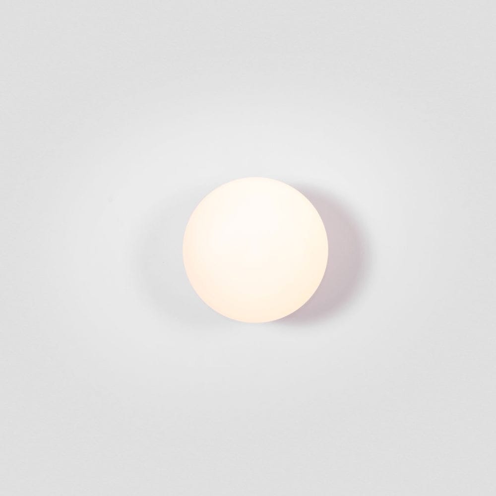 Exterior Wall Light Sphera Opal Glass Wall Light