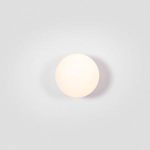 Exterior Wall Light Sphera Opal Glass Wall Light