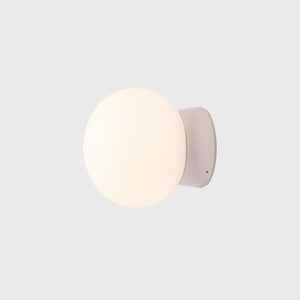 Exterior Wall Light Sphera Opal Glass Wall Light