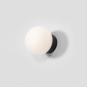 Exterior Wall Light Sphera Opal Glass Wall Light