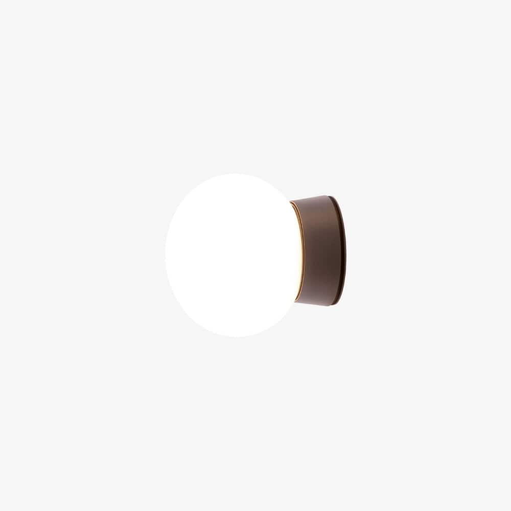 Exterior Wall Light Sphera Opal Glass Wall Light