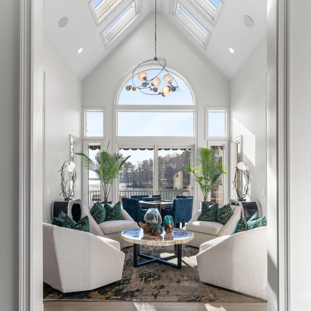 Interior Pendant Sprig Circular Pendant