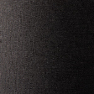 Lamp Shades Square Linen Shade Black 25cm