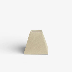 Lamp Shades Square Linen Shade Natural 25cm