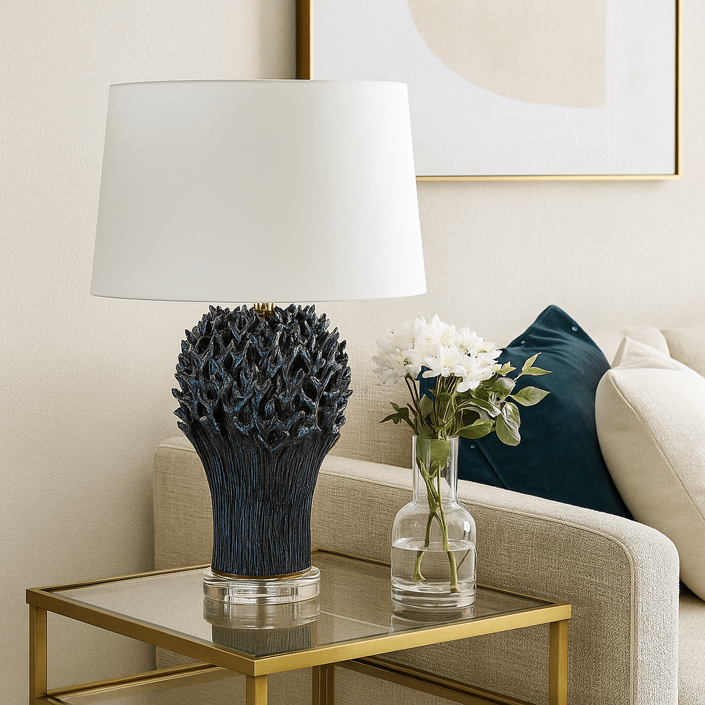 Table Lamps Staghorn Coral Ceramic Table Lamp Base - Base Only