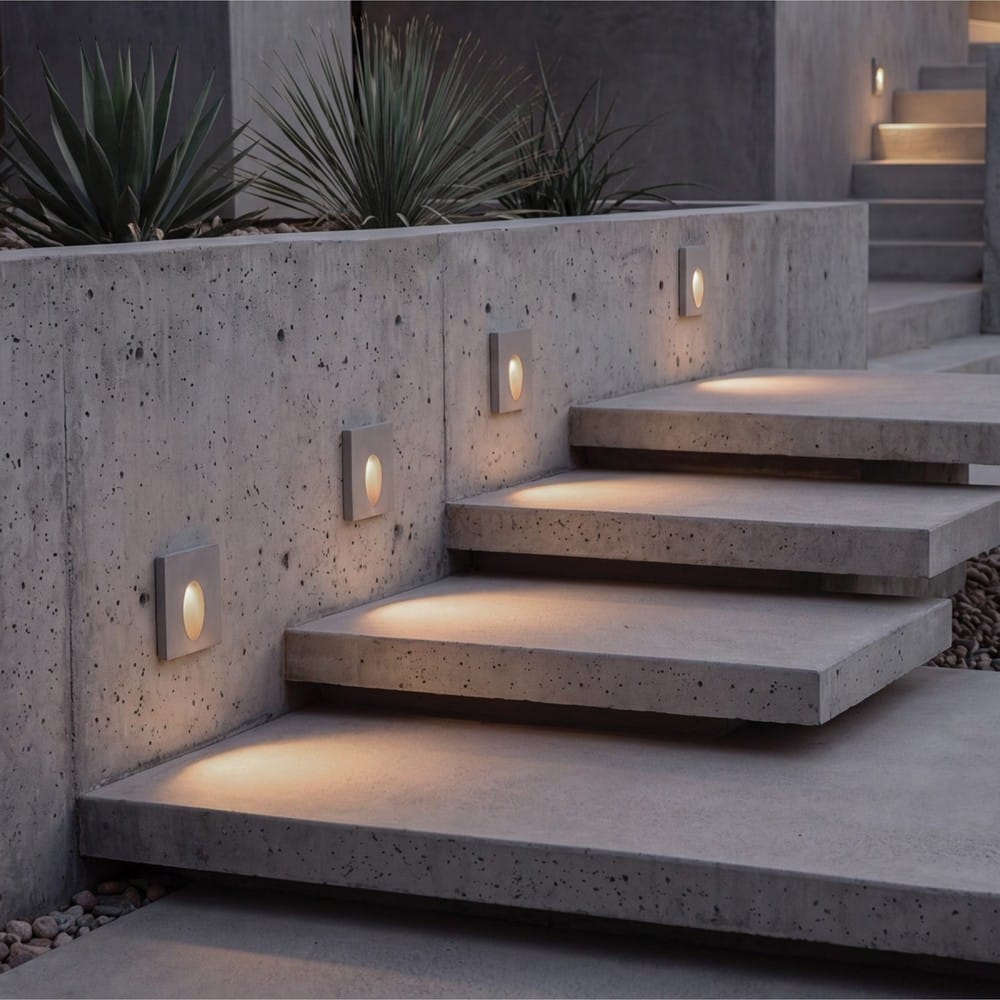 Exterior Step Light Stepi Concrete Step Light