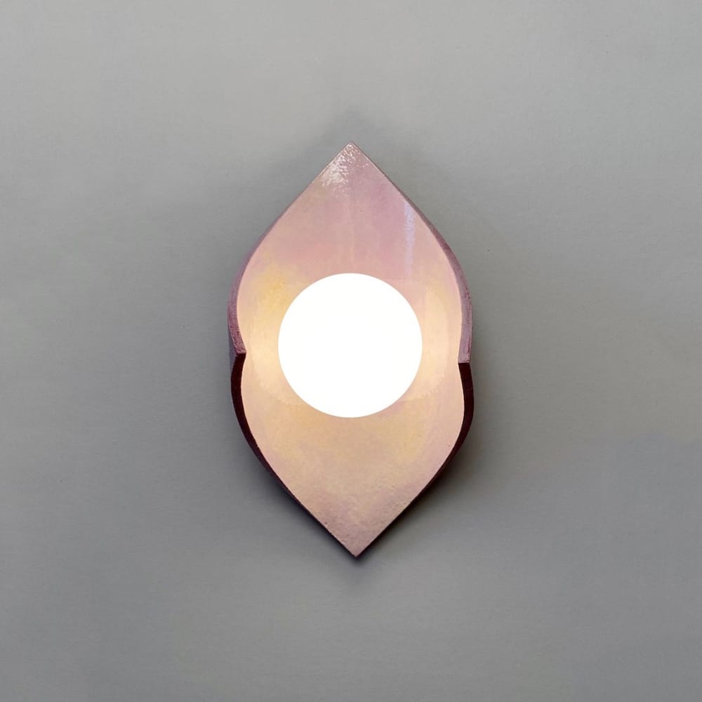 Interior Wall Light / Sconce Stingray Glazed Wall Light