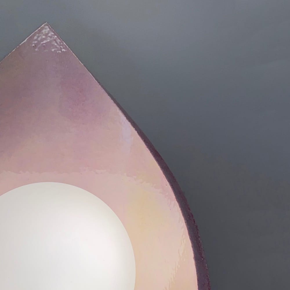 Interior Wall Light / Sconce Stingray Glazed Wall Light