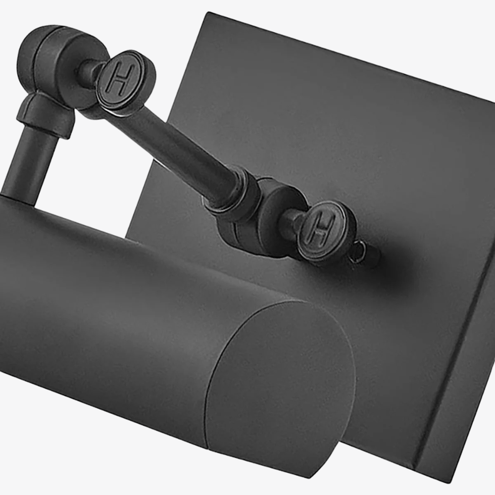 Interior Wall Light / Sconce Stokes 1 Light Wall Bracket- Black - CLEARANCE