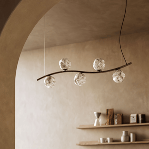 Interior Pendant Stone 5 Lights Indoor Pendant