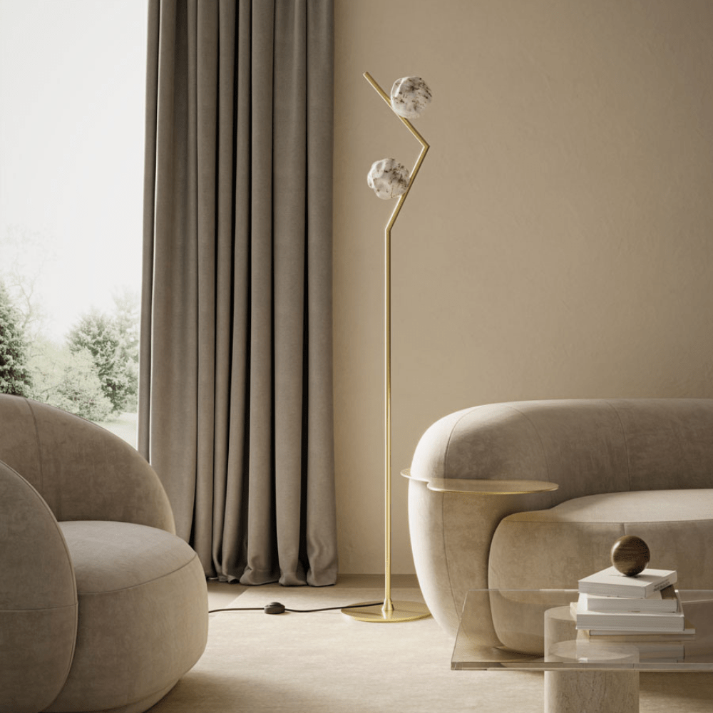 Floor Lamps Stone Floor Lamp