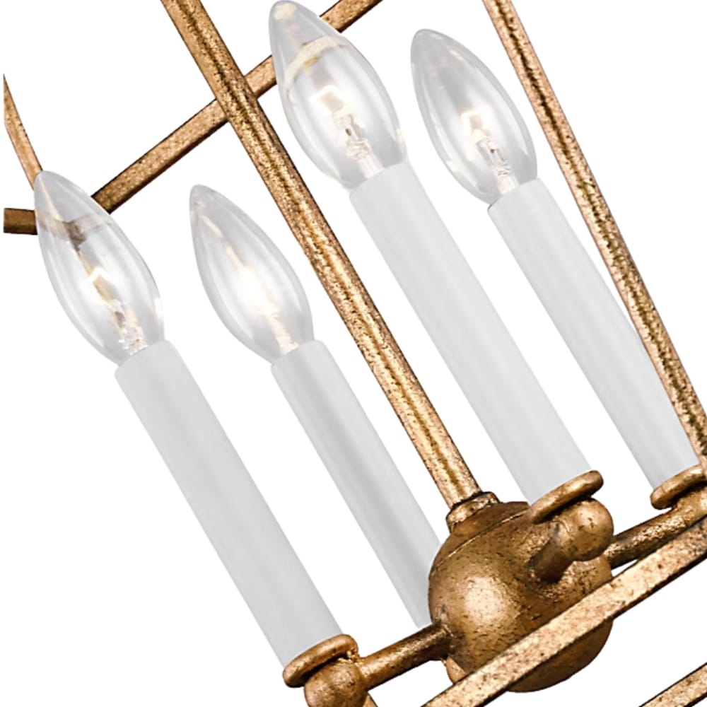 Interior Pendant Stonington Lantern - Small - Antique Gold