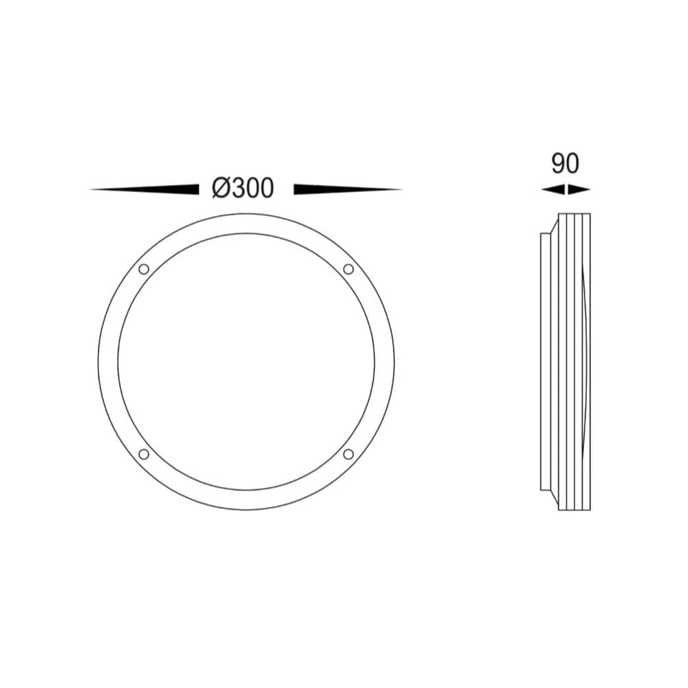Bunkers STOR Exterior Bunker Wall Light