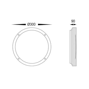 Bunkers STOR Exterior Bunker Wall Light
