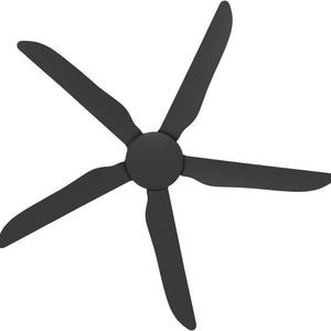 Without Light Storm Ceiling Fan Black