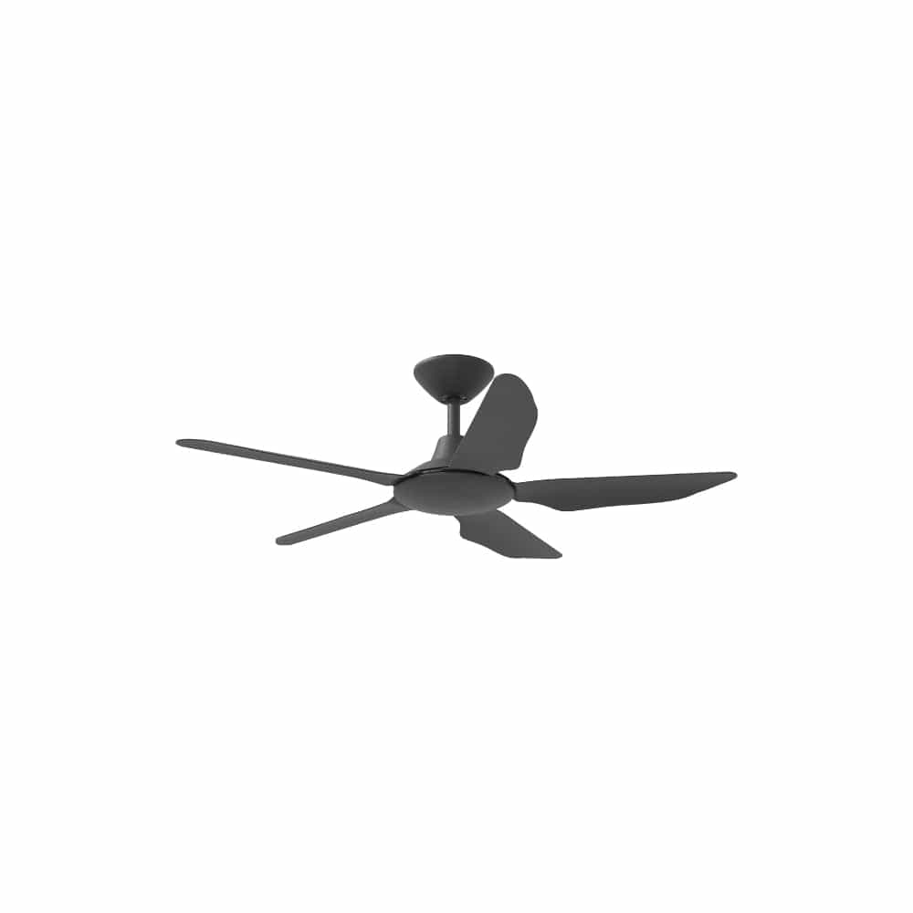Without Light Storm Ceiling Fan Black