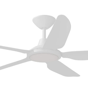 With Light Storm Ceiling Fan White with Light