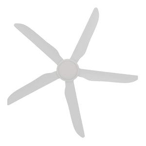 With Light Storm Ceiling Fan White with Light