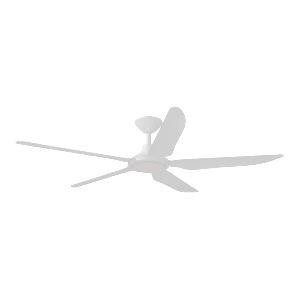 With Light Storm Ceiling Fan White with Light