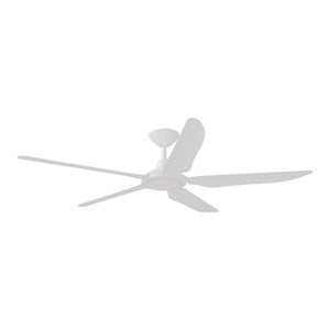 With Light Storm Ceiling Fan White with Light