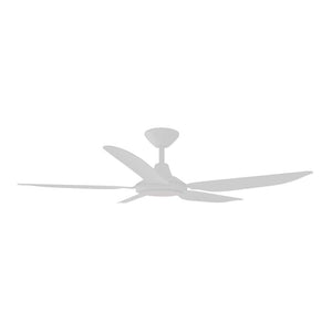 With Light Storm Ceiling Fan White with Light