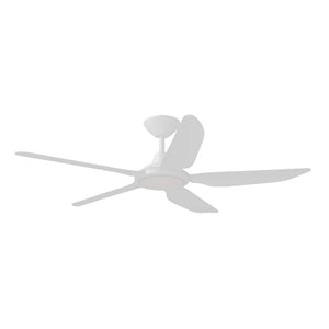 With Light Storm Ceiling Fan White with Light