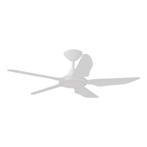 With Light Storm Ceiling Fan White with Light