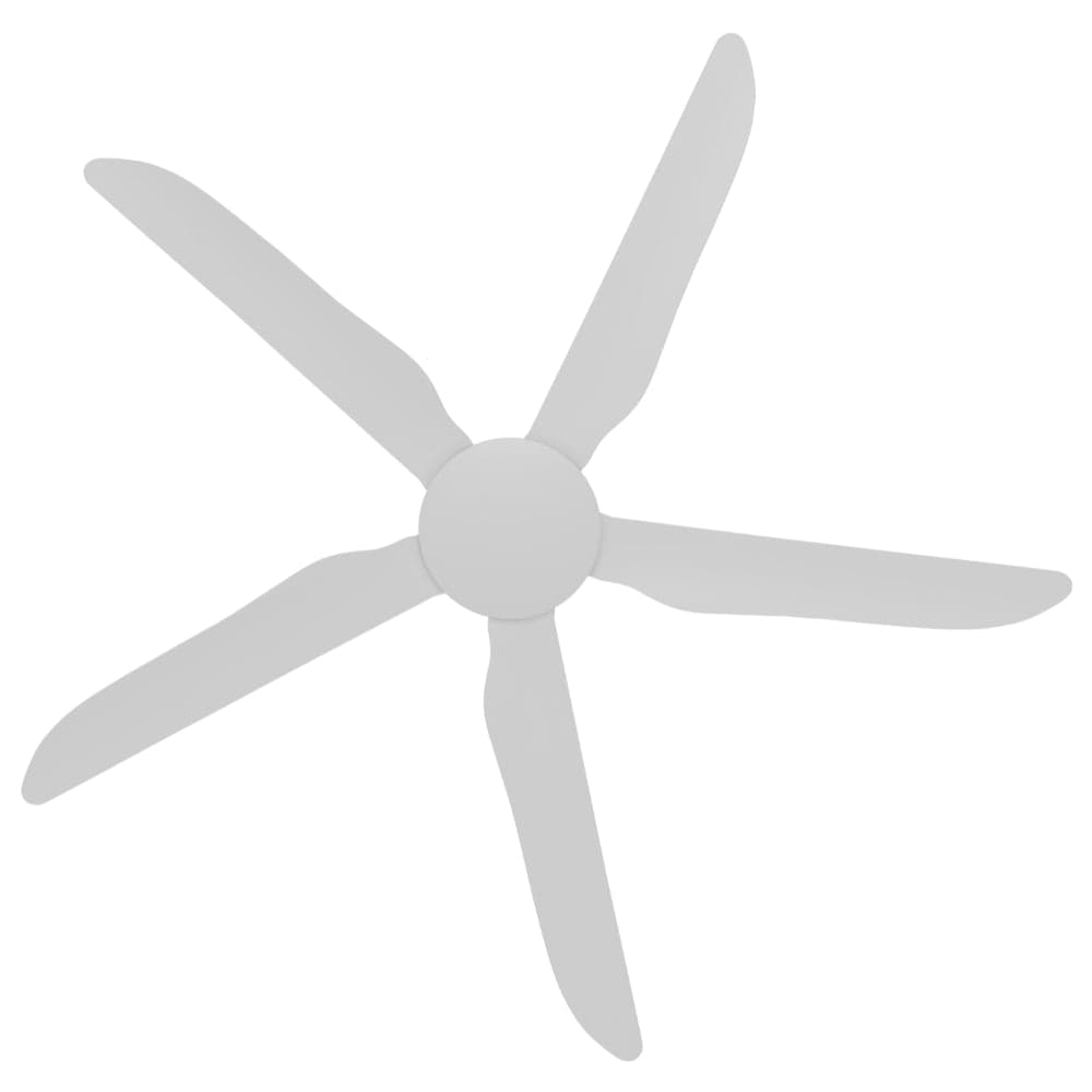 Without Light Storm Ceiling Fan White