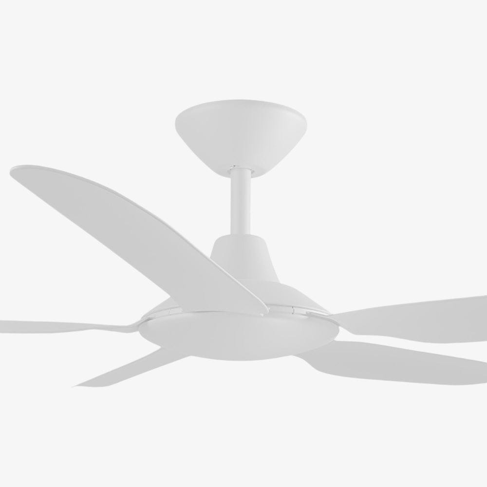 Without Light Storm Ceiling Fan White