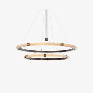 Interior Pendant Strata Circular Two-Tier Pendant