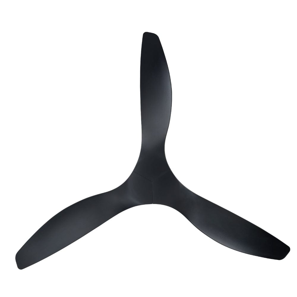 Without Light Surf Ceiling Fan Matte Black