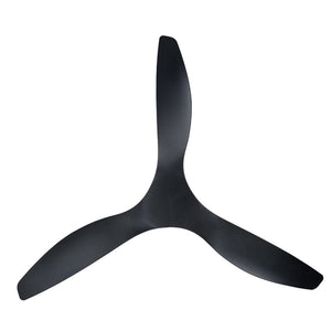 Without Light Surf Ceiling Fan Matte Black