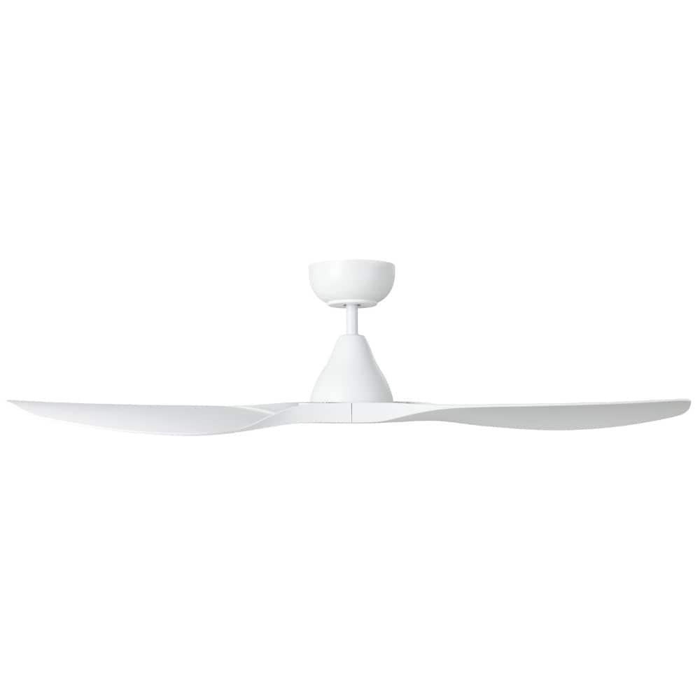 Without Light Surf Ceiling Fan Matte White