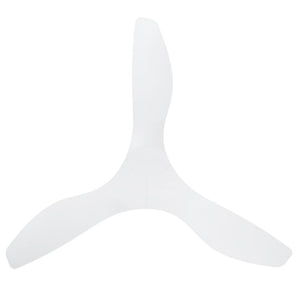 Without Light Surf Ceiling Fan Matte White