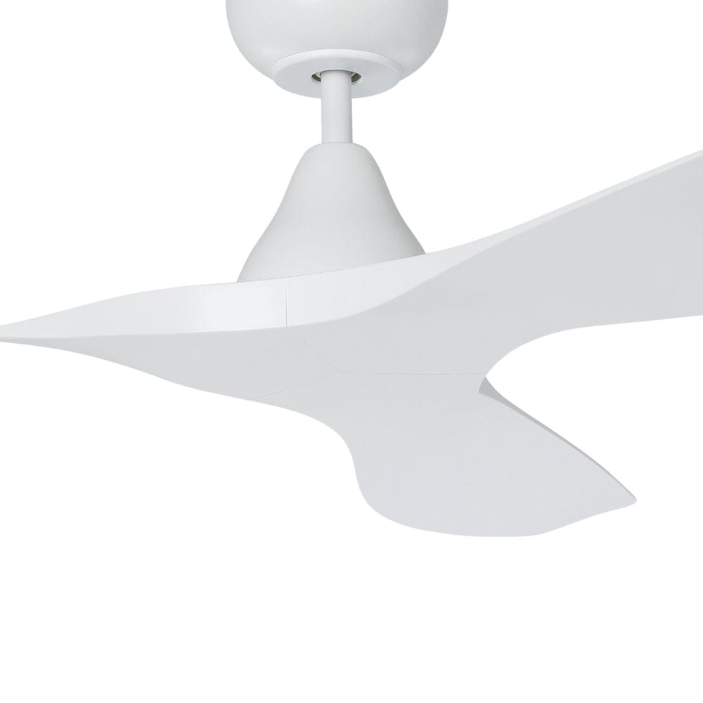 Without Light Surf Ceiling Fan Matte White