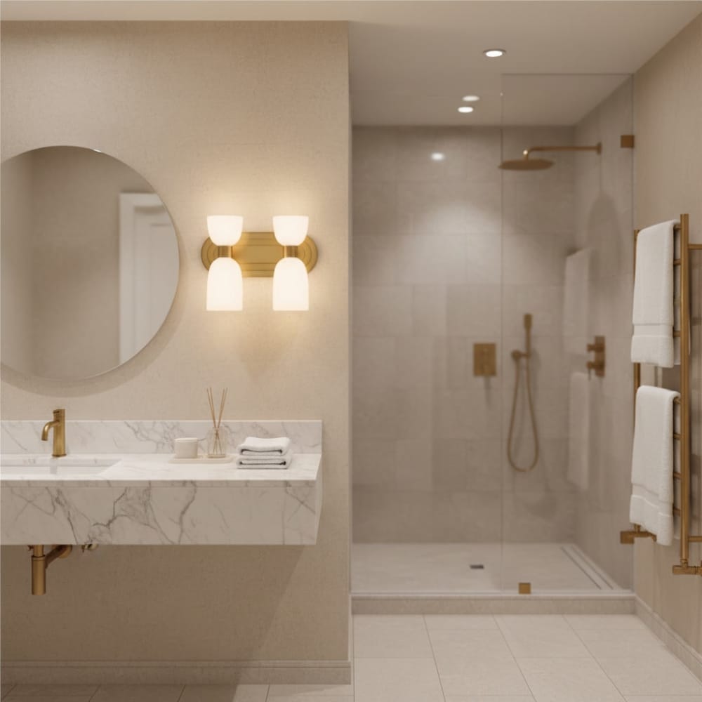 Interior Wall Light / Sconce Tallulah Small Two Light Vanity