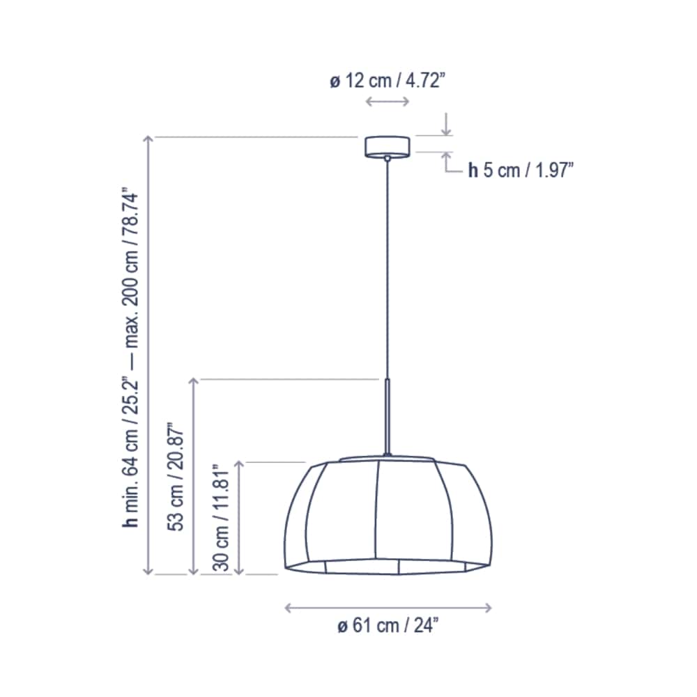 Interior Pendant Tanit S/61 Pendant