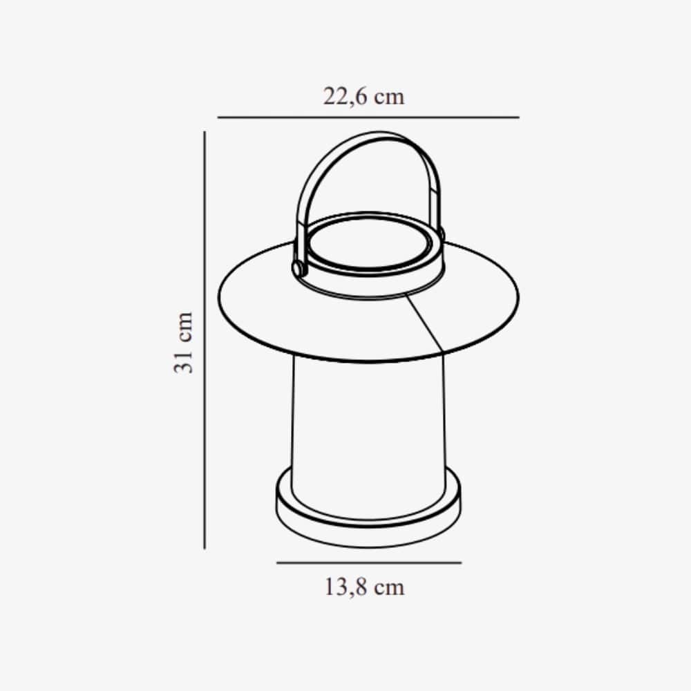 Portables Temple 30 Portable Solar Light