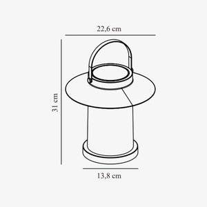 Portables Temple 30 Portable Solar Light